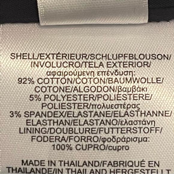 Brooks Brothers Navy Blue Polka Dot Cotton Academia Prep Skirt NWOT Size 2 - Picture 9 of 11